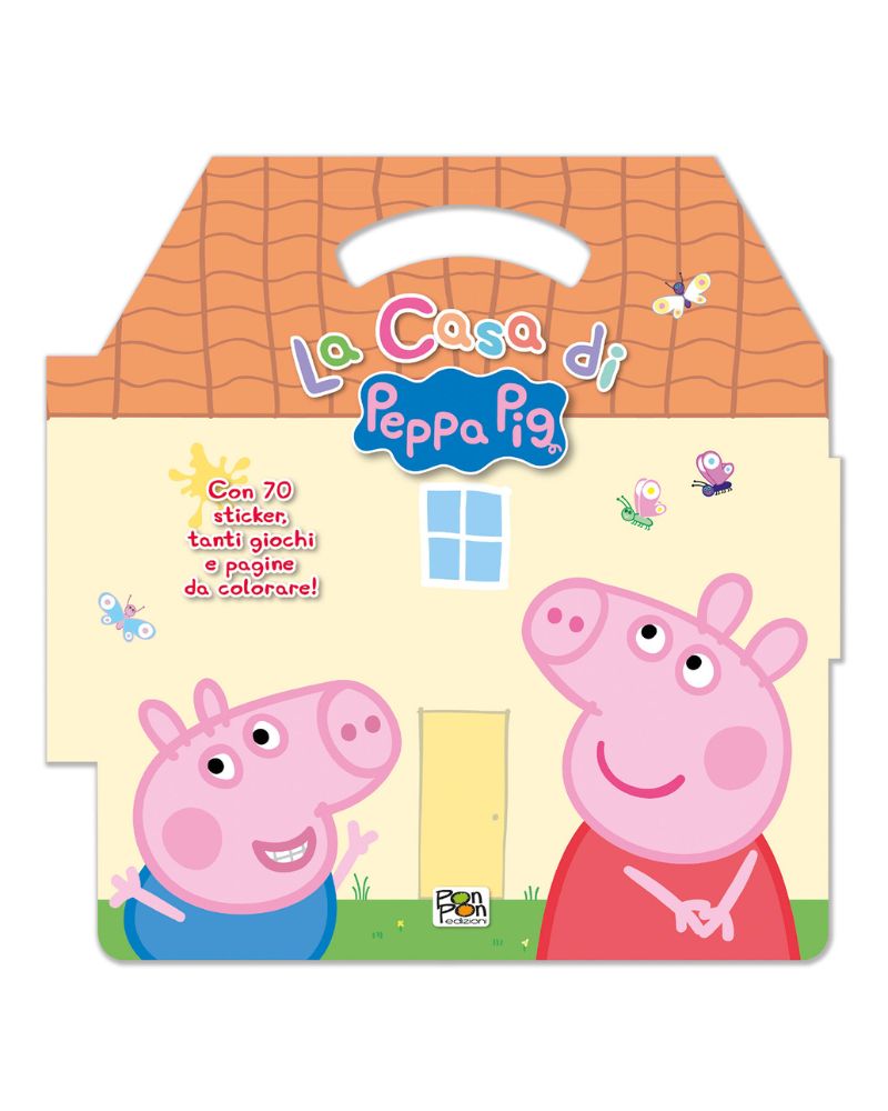 Puffysticker la casa di Peppa Pig