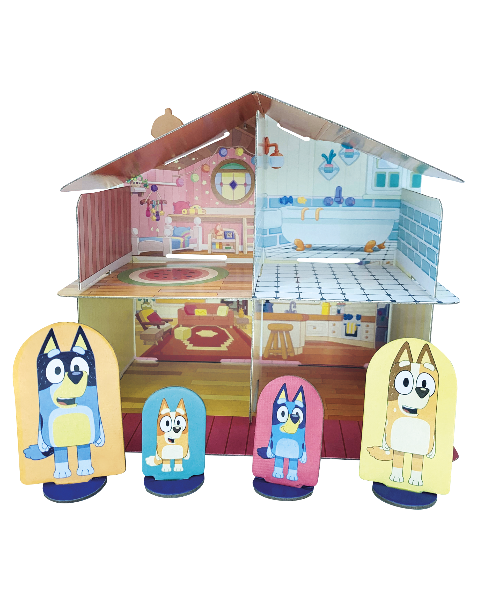 Bluey Magazine con Casetta da costruire