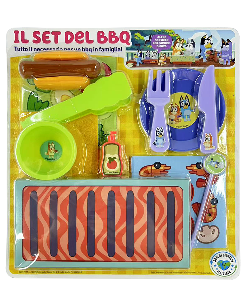 Bluey Magazine 25 con il Set del BBQ