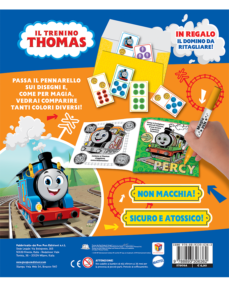 Albo Il Trenino In viaggio con Thomas